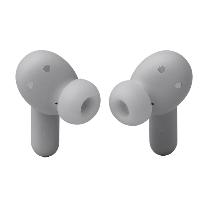 JBL | Live Beam 3 True Wireless Noise Cancelling Closed / Beam - Silver | JBLLIVEBEAM3SILAM