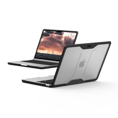 UAG | Plyo Case MacBook Air 13" M4 / M3 / M2 - Ice/Black | 134007114340