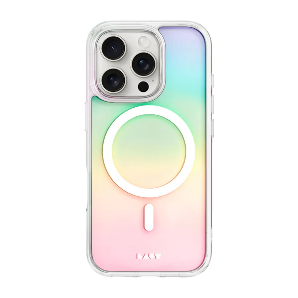 LAUT | Holo MagSafe for iPhone 16 Pro Max - Holo Pearl | L_IP24D_HO_W