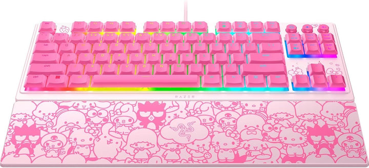 Razer | Ornata V3 TKL Gaming Keyboard: Low-Profile Keys Wired - Hello Kitty & Friends Edition | RZ03-04881900-R3M1
