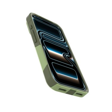 Otterbox | Commuter MagSafe iPhone 18 Pro/17 Pro + Camera Control Case - Keyframe Green | 77-000895