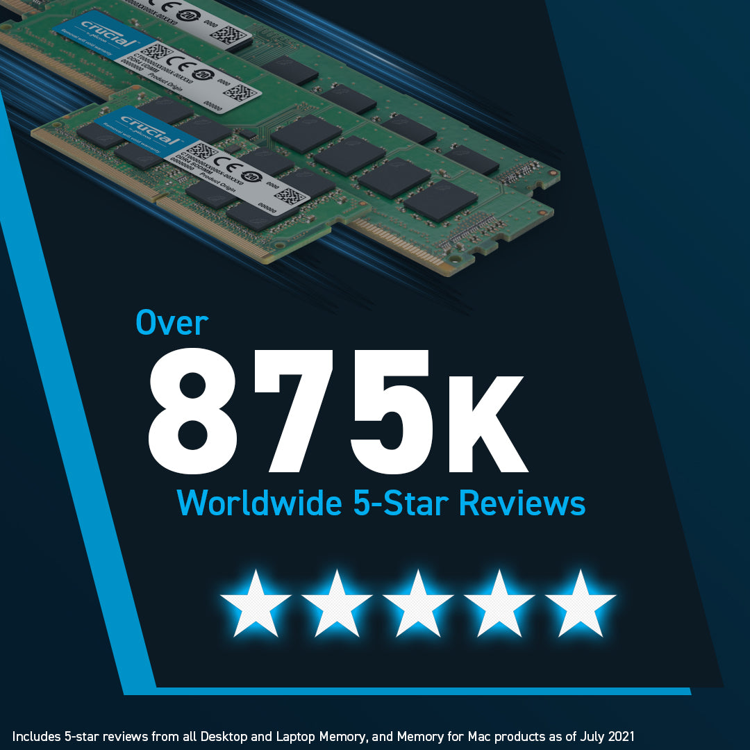 Crucial | RAM 8GB DDR5 SODIMM 5600Mhz | CT8G56C46S5