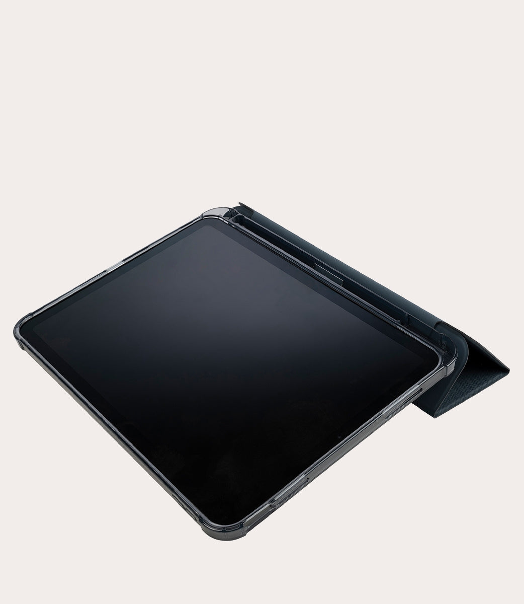 Tucano | Satin Folio Case for iPad Air 13" (M4-M3-M2) - Blue/Black | IPDA13M2ST-BBK