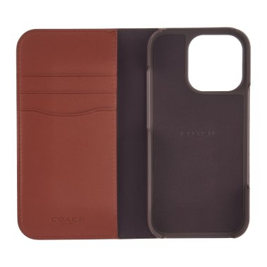 Coach | Folio Signature C Case iPhone 16 Pro - Tan | 15-13365