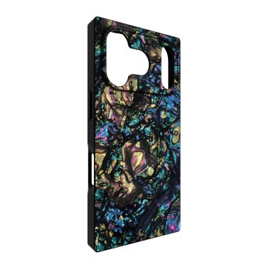 FLAUNT | Square iPhone 17 Pro MagSafe Case - Abalone Shell | FT057338