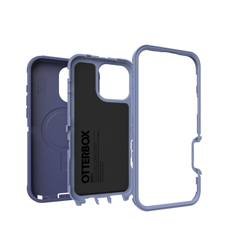 OtterBox | Defender Pro w/ MagSafe Series Case iPhone 16 Pro - Purple Denver Dusk | 15-12951