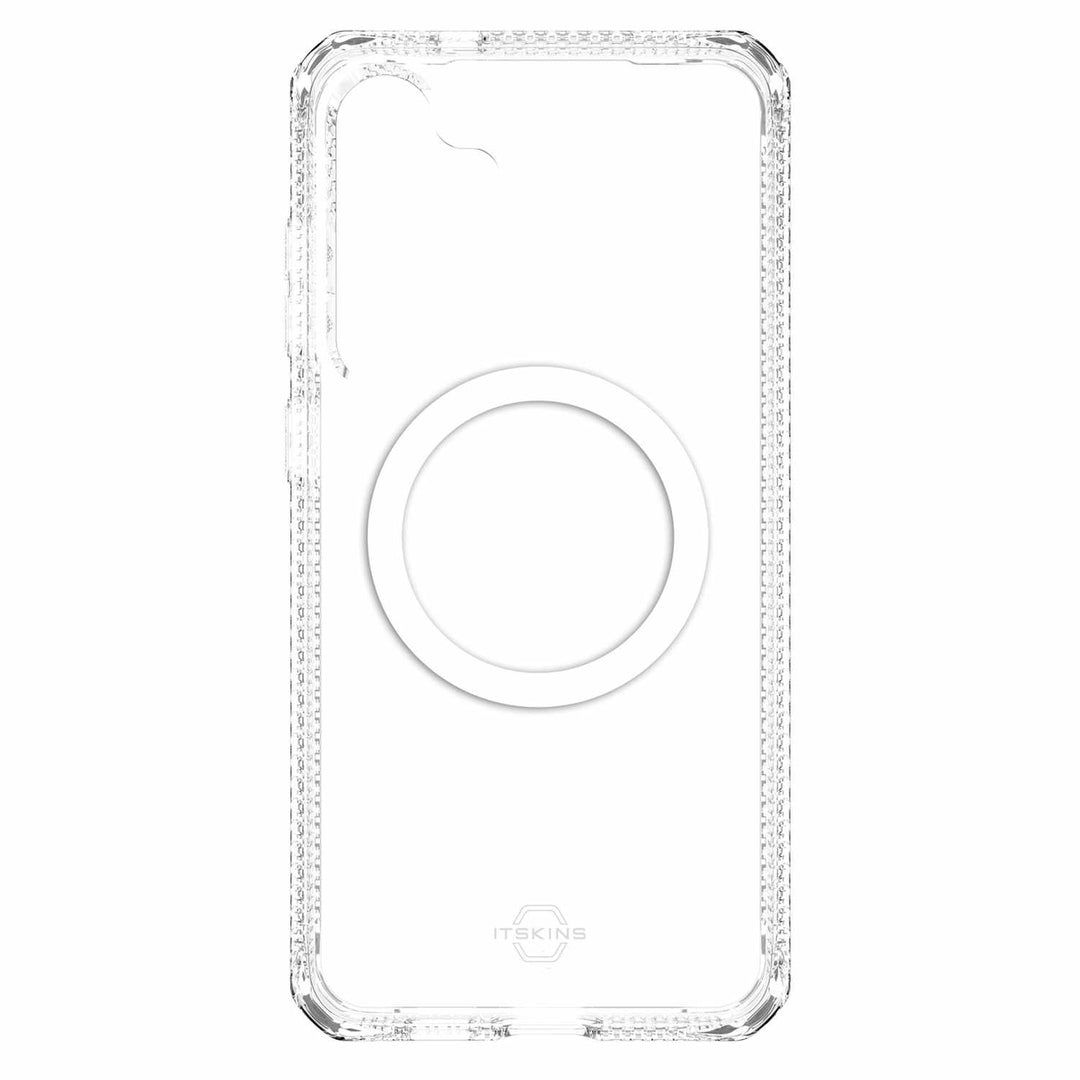 Itskins | Samsung Galaxy S24 - Hybrid_R Clear Case w/ MagSafe - Transparent | 120-7947