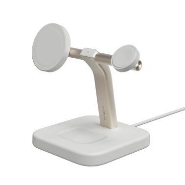 Mophie | Wireless 3in1 Qi2 Charging Stand - White | 401319764