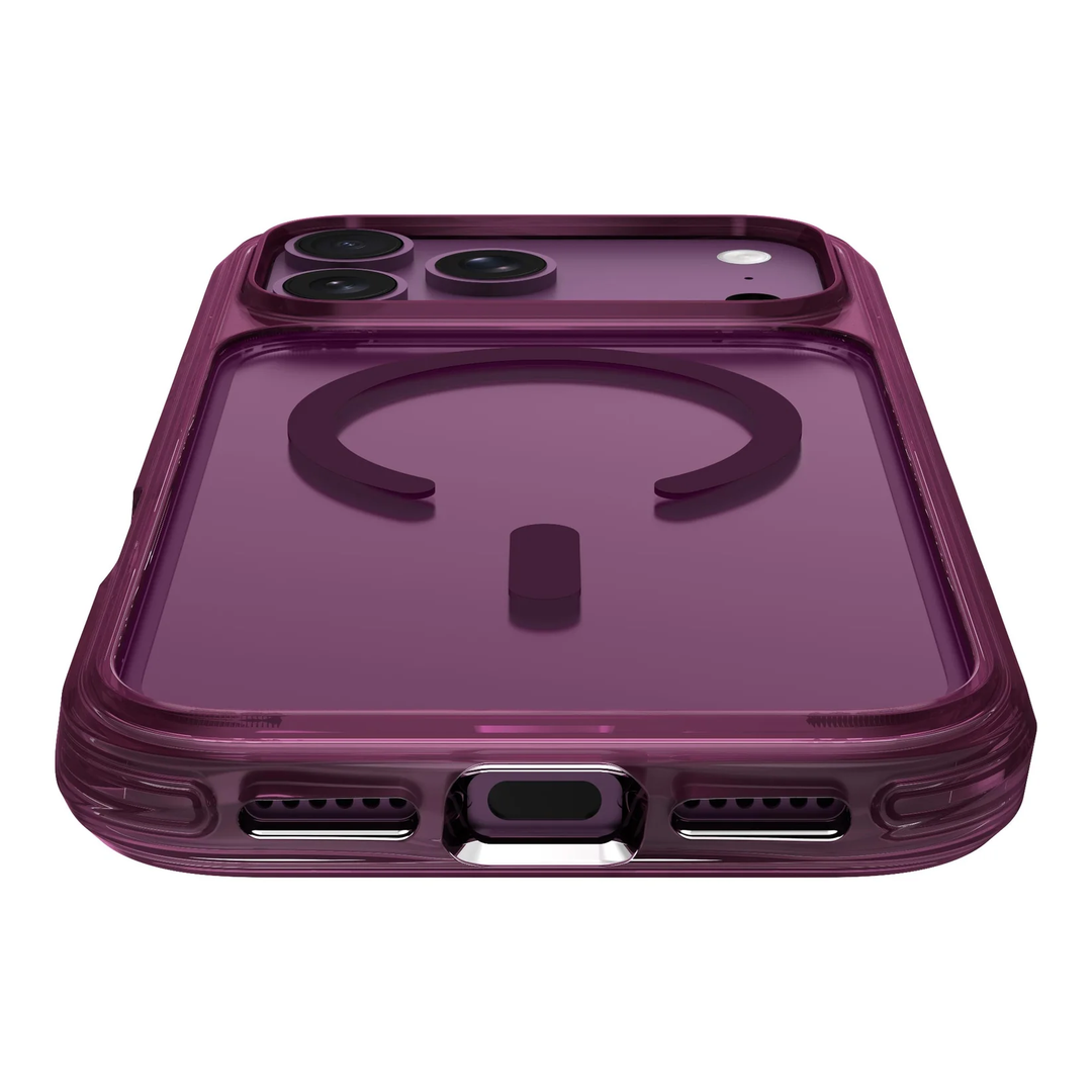 LAUT | CRYSTAL MATTER X for iPhone 18 Pro/17 Pro - Plum Crystal | L_IP26B_CMX_PU
