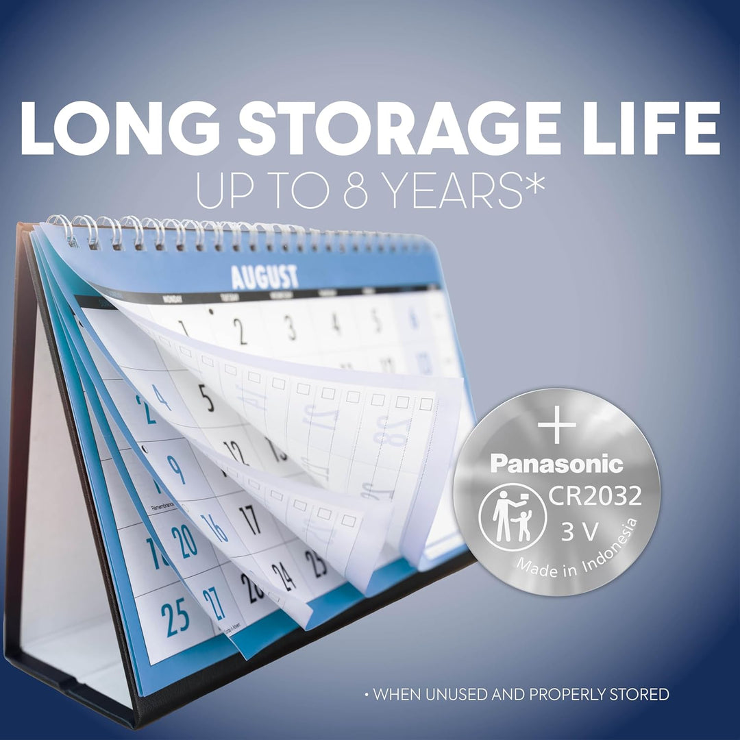 Panasonic | Lithium Coin Batteries 4 Pack | CR2032PA4BL