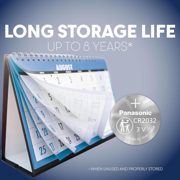 Panasonic | Lithium Coin Batteries 4 Pack | CR2032PA4BL