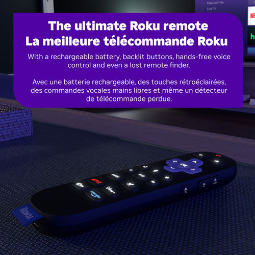 Roku | Ultra 2024 4K HDR Media Streamer with Voice Remote Pro - Black | 4850CA