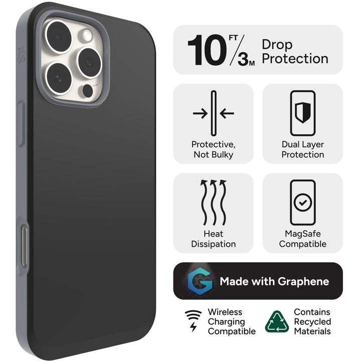 ZAGG | SoHo Graphene Snap Case iPhone 16 Pro Max - Purple | 15-13456