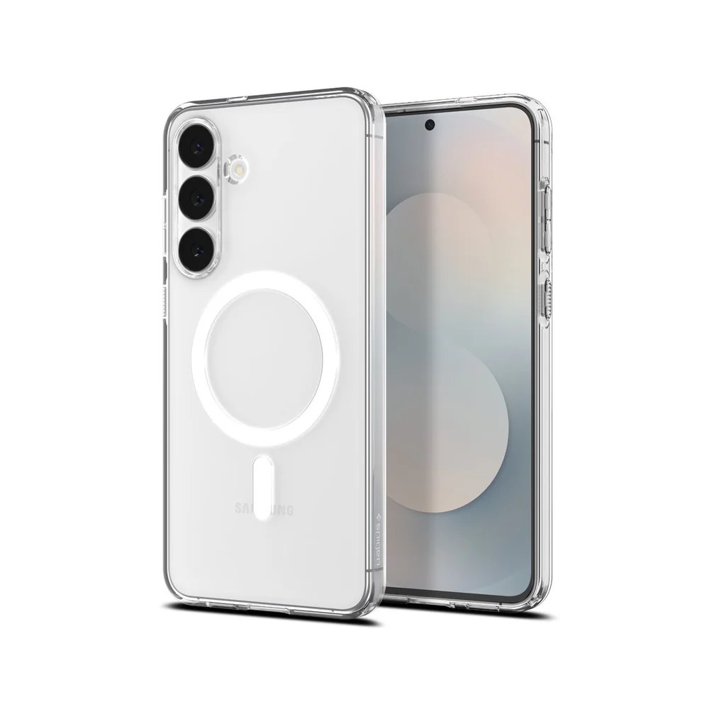 Spigen | Crystal Flex MagFit Case Galaxy S25 FE - Clear White | SGPACS10024