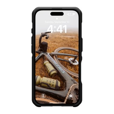 UAG | Metropolis LT MagSafe Case iPhone 16 - Kevlar Black | 15-13184