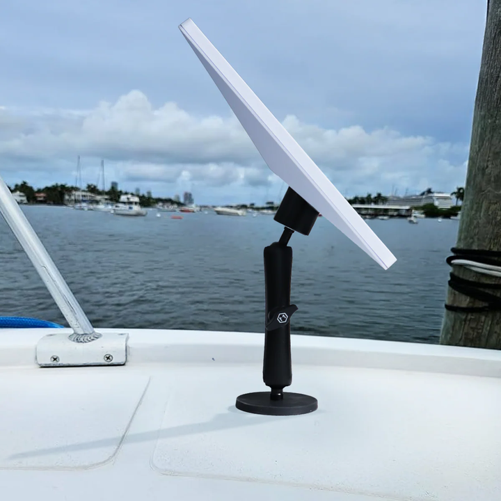 Mighty Mount | Heavy Duty Magnetic Mount For Starlink Mini - Black | M9560-B4