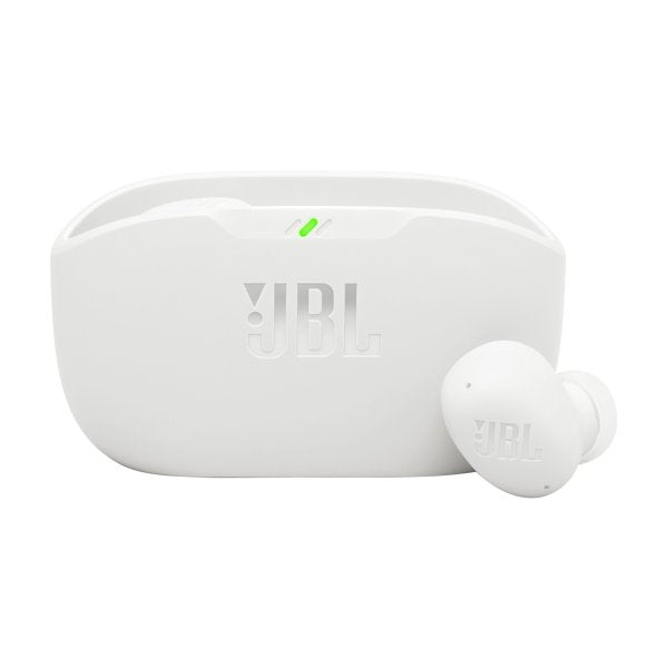 JBL | Vibe Buds 2 Active Noise Cancelling Bluetooth True Wireless Earbuds - White | JBLVBUDS2WHTAM