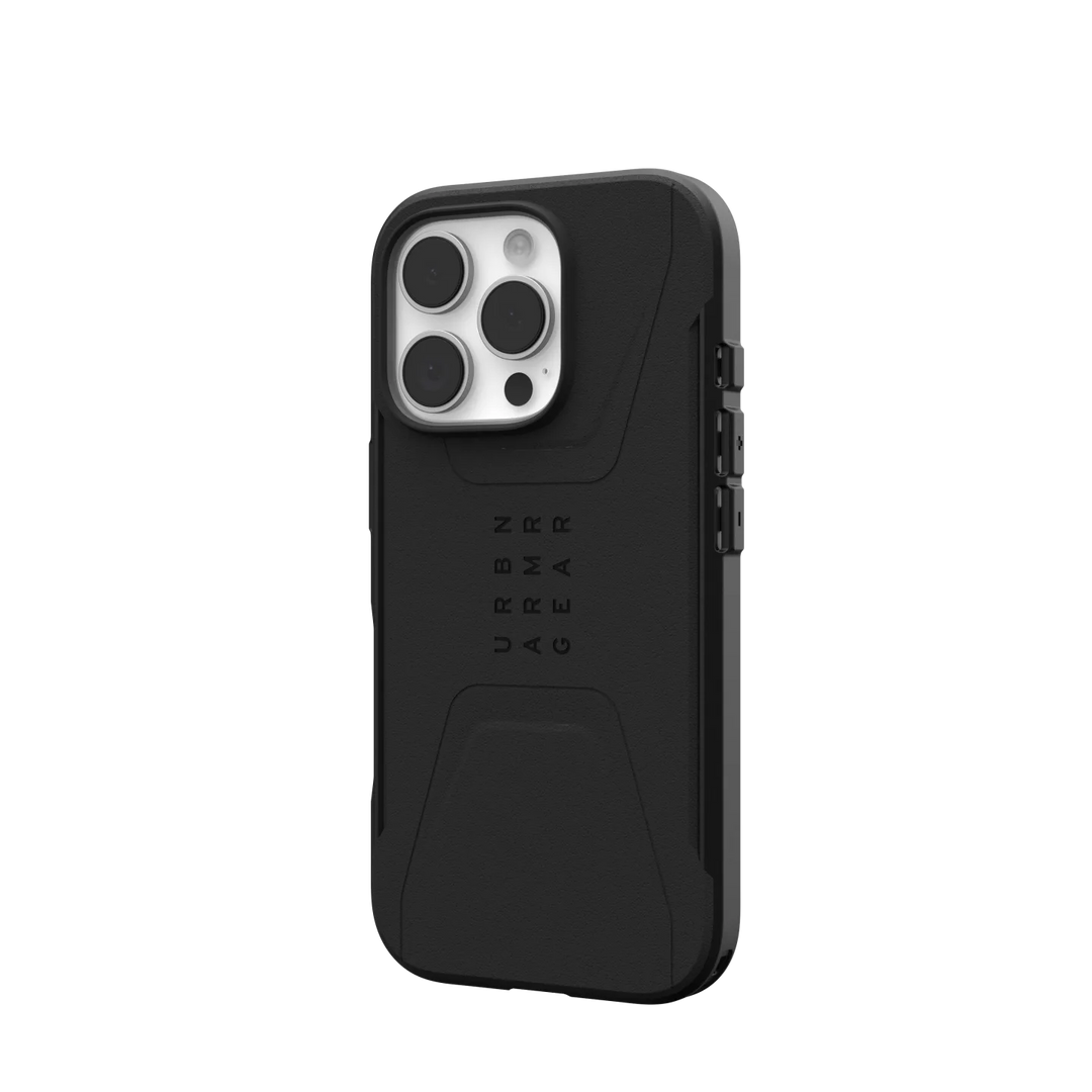 /// UAG | Civilian MagSafe Case iPhone 16 Pro - Black | 15-13191