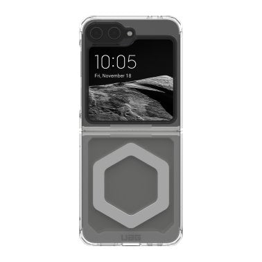 UAG | Plyo Pro Case w/MagSafe  Samsung Galaxy Z Flip6 - Ice/Silver | 15-12582