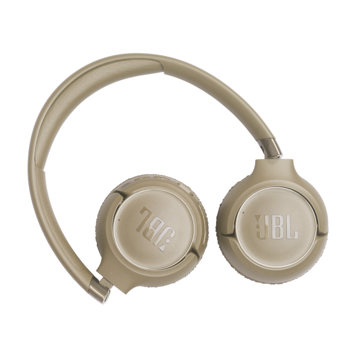 JBL | Tune 680NC Wireless On-ear Noise Cancelling Headphone - Beige | JBLT680NCBEGAM