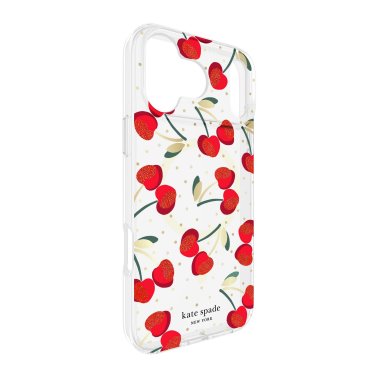 Kate Spade | Protective iPhone 17 Pro Max MagSafe Case - Cherry Dot | KS057242