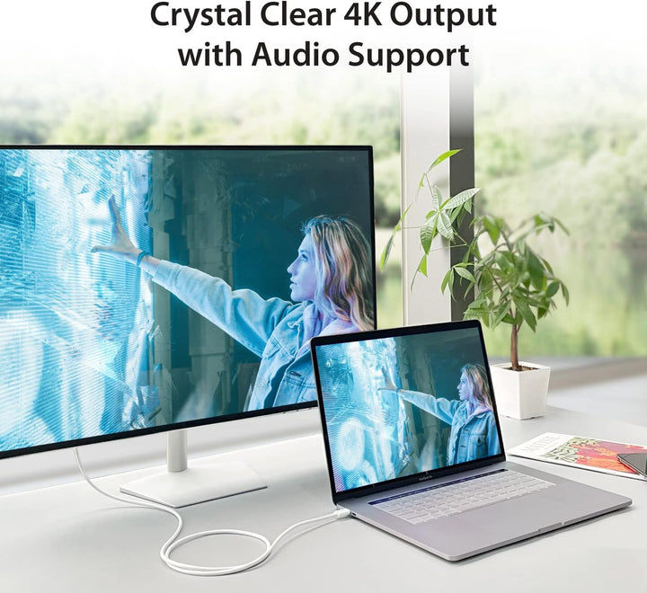 j5create | USB-C  to DisplayPort Cable 4K 4FT | JCA141