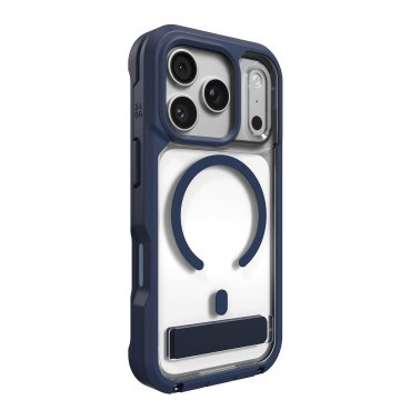 ZAGG | Graphene Rainier Snap iPhone 18 Pro/17 Pro Kickstand Case - Navy | 702322337