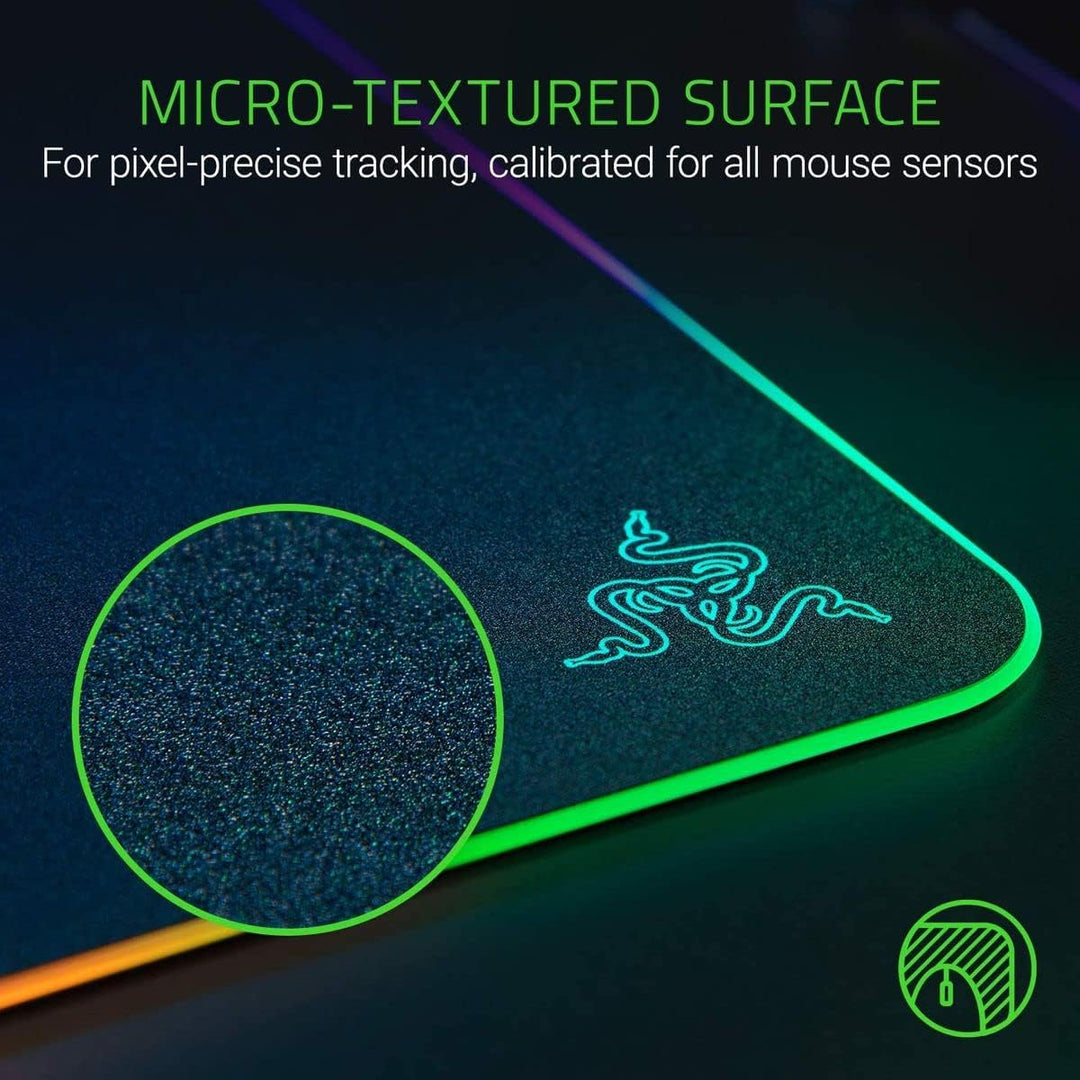 Razer Renewed | Chroma RGB Firefly V2 Pro Gaming Mouse Mat - Black 60 DAYS WARRANTY | RZ02-04920100-R3UR