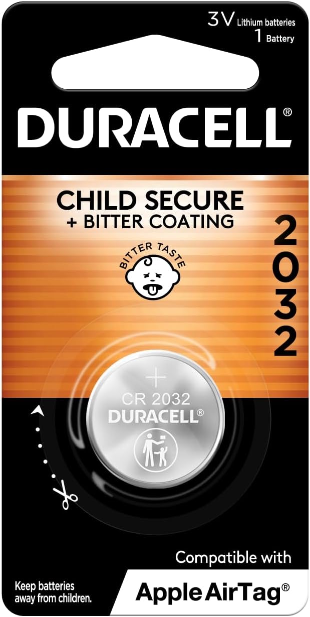 Duracell | CR2032 Lithium Battery Pack of 1 | DL2032BPK