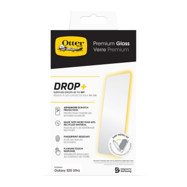 Otterbox | Premium Glass Screen Protector for Samsung Galaxy S25 Ultra | 77-97844