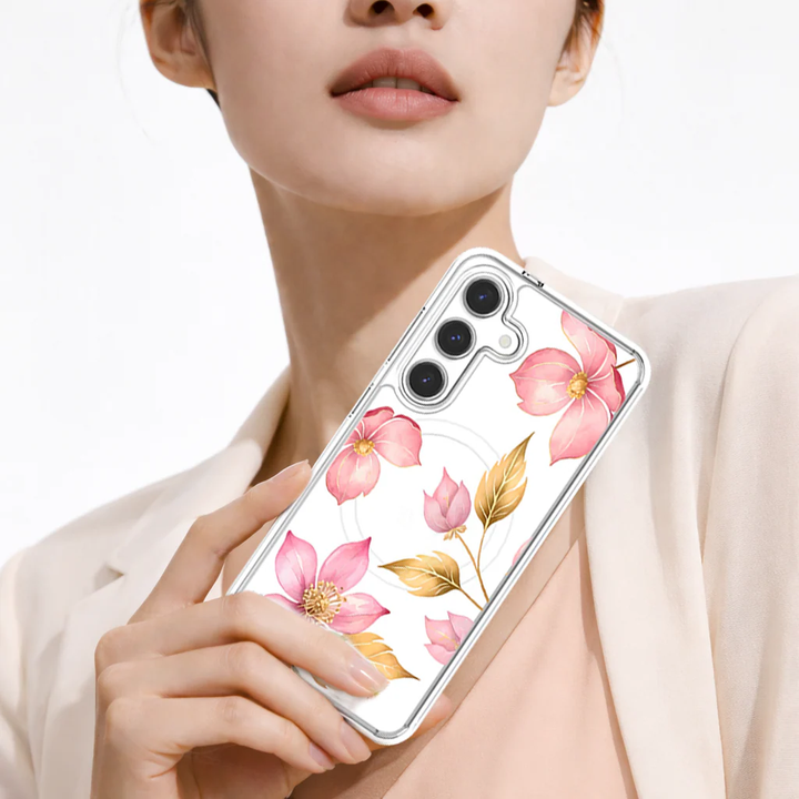 Caseco | Case for Samsung S26 -  Pink Wildflower | ED24F3-PK