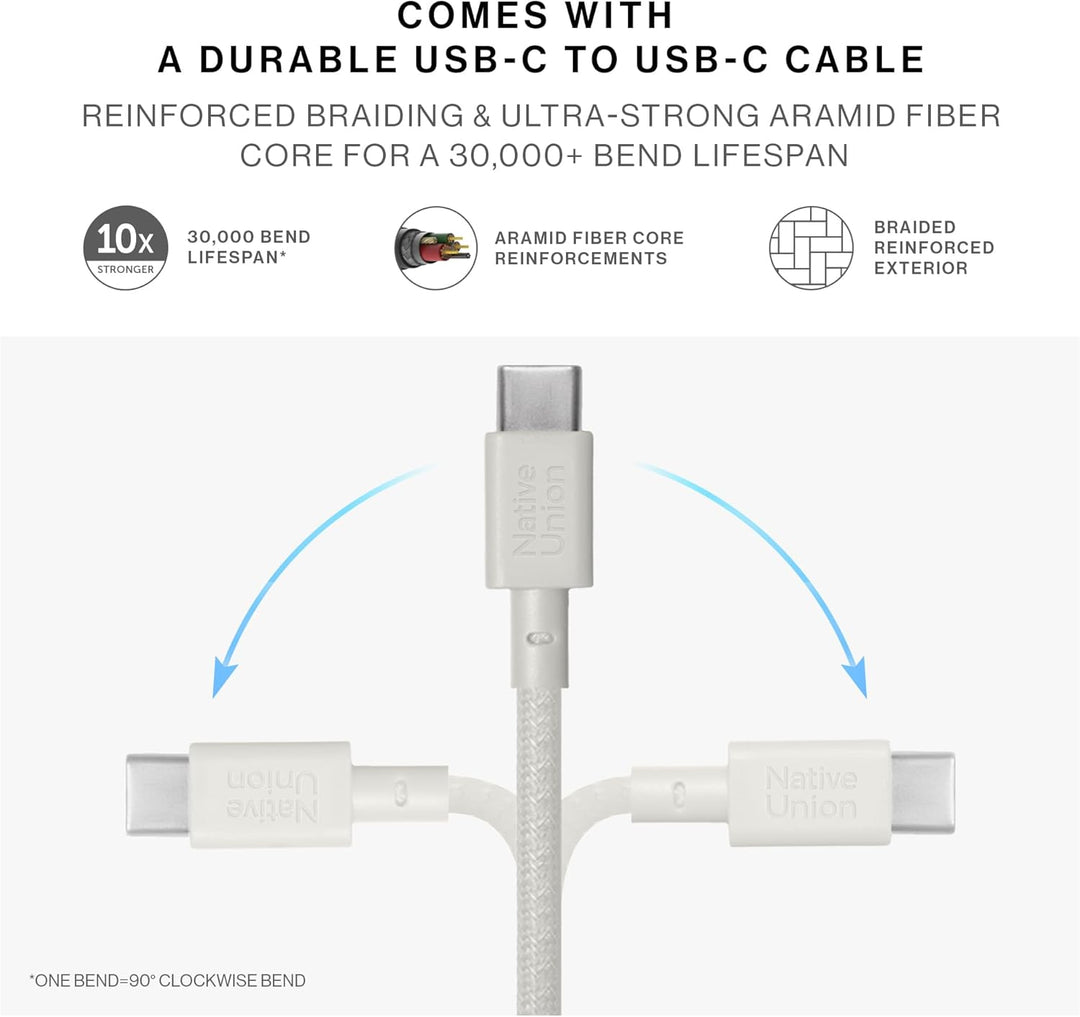 Native Union | SnapStand Magnetic Wireless Charger - Sandstone | SNST-QI2-SAN