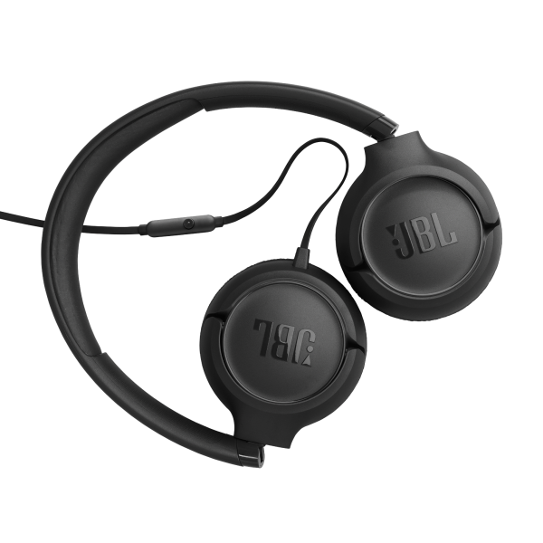 JBL | Tune 530 Wired on-Ear Headphones  3.5mm aux - Black | JBLT530BLKAM