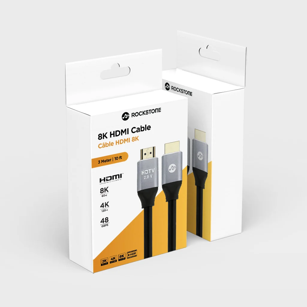 Rockstone  | HDMI 2.1 8K 60Hz Cable 3 Meter- 10FT | R1350-03
