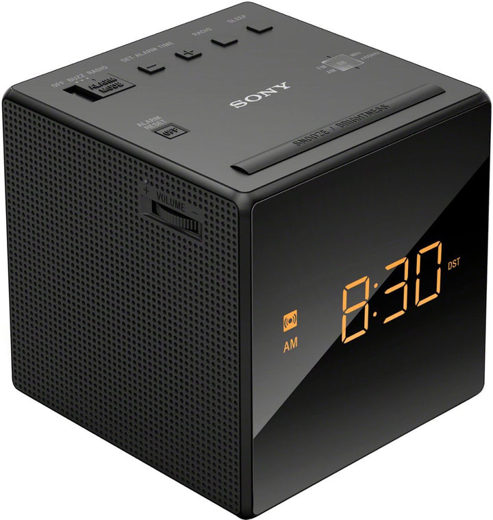 Sony | Digital AM/FM Clock Radio - Black | ICF-C1B