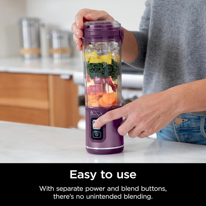 Ninja | Blast Portable for Shakes & Smoothies Cordless 18oz - Purple | BC151NVC