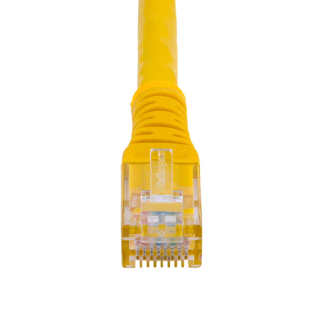 Startech | Cat6 Molded Ethernet Cable (650mhz 100w Poe Rj45 Utp) 10ft/3m - Yellow | C6PATCH10YL