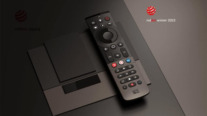 One For All | Smart Streamer Remote - Black | URC7945