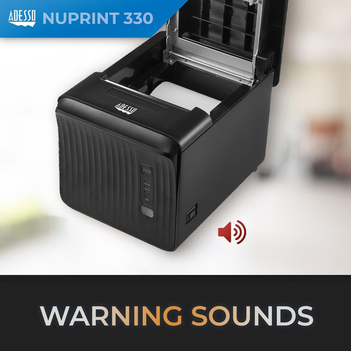 Adesso | Network Interface Thermal Receipt Printer | NUPRINT330