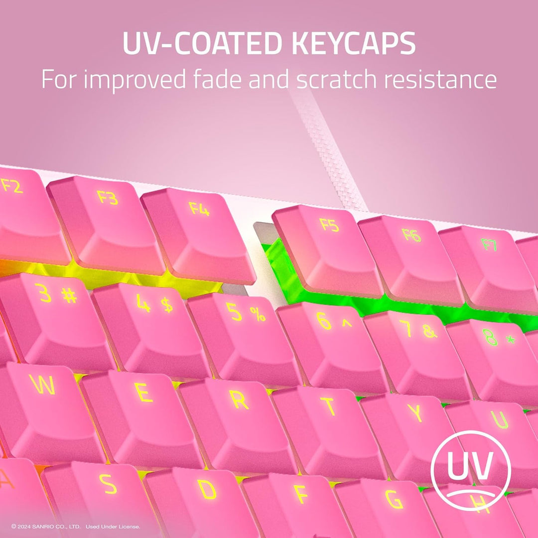 Razer | Ornata V3 TKL Gaming Keyboard: Low-Profile Keys Wired - Hello Kitty & Friends Edition | RZ03-04881900-R3M1