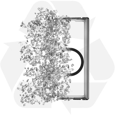 Itskins | Hybrid_R Case Hinge for Samsung Galaxy Z Fold6 - Smoke/Clear | 120-8819