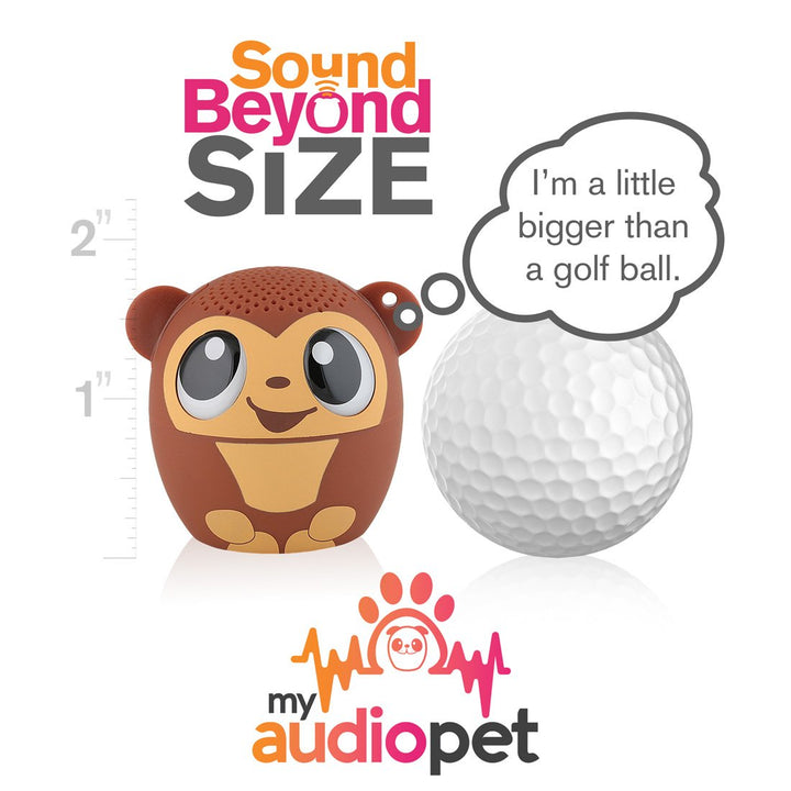 My Audio Pet | Bluetooth Speaker Monkey - GoGo Bananas | Map5-MONKR
