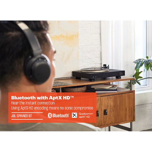 JBL | Spinner - Bluetooth Turntable - Gold | JBLSPINNERBTGLDAM