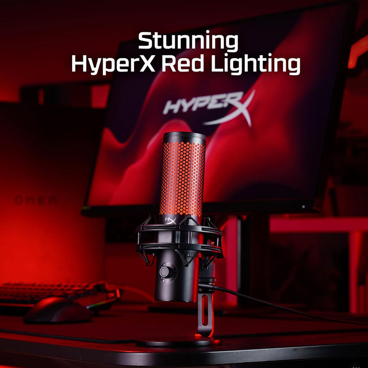 HyperX | QuadCast 2 Microphone Wired - Black | 872V1AA