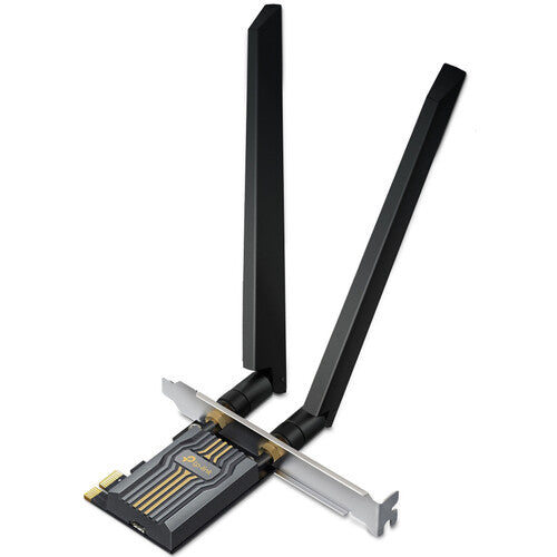 TP-Link | Tri-Band Wi-Fi 7 Bluetooth PCI Express Adapter SPEED: 2880 Mbps at 6 GHz | TBE400E