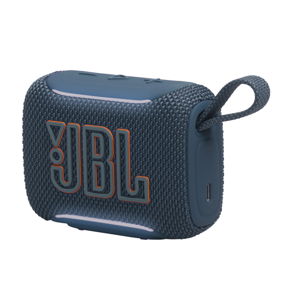 JBL | Go 5 Waterproof Bluetooth Wireless Speaker - Blue | JBLGO5BLUAM