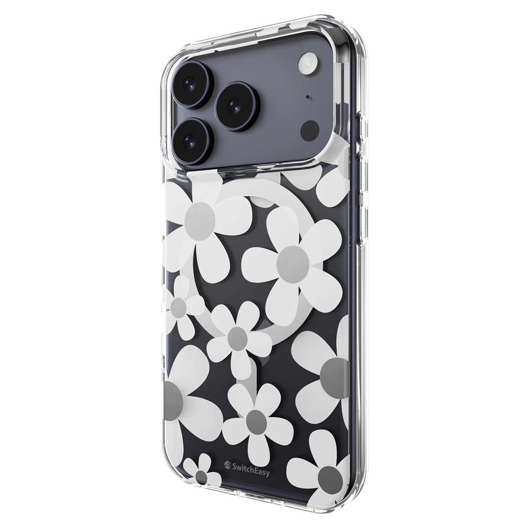 SwitchEasy | Fleur 3D MagSafe Case iPhone 17 Pro - White | SPH17P269WH25