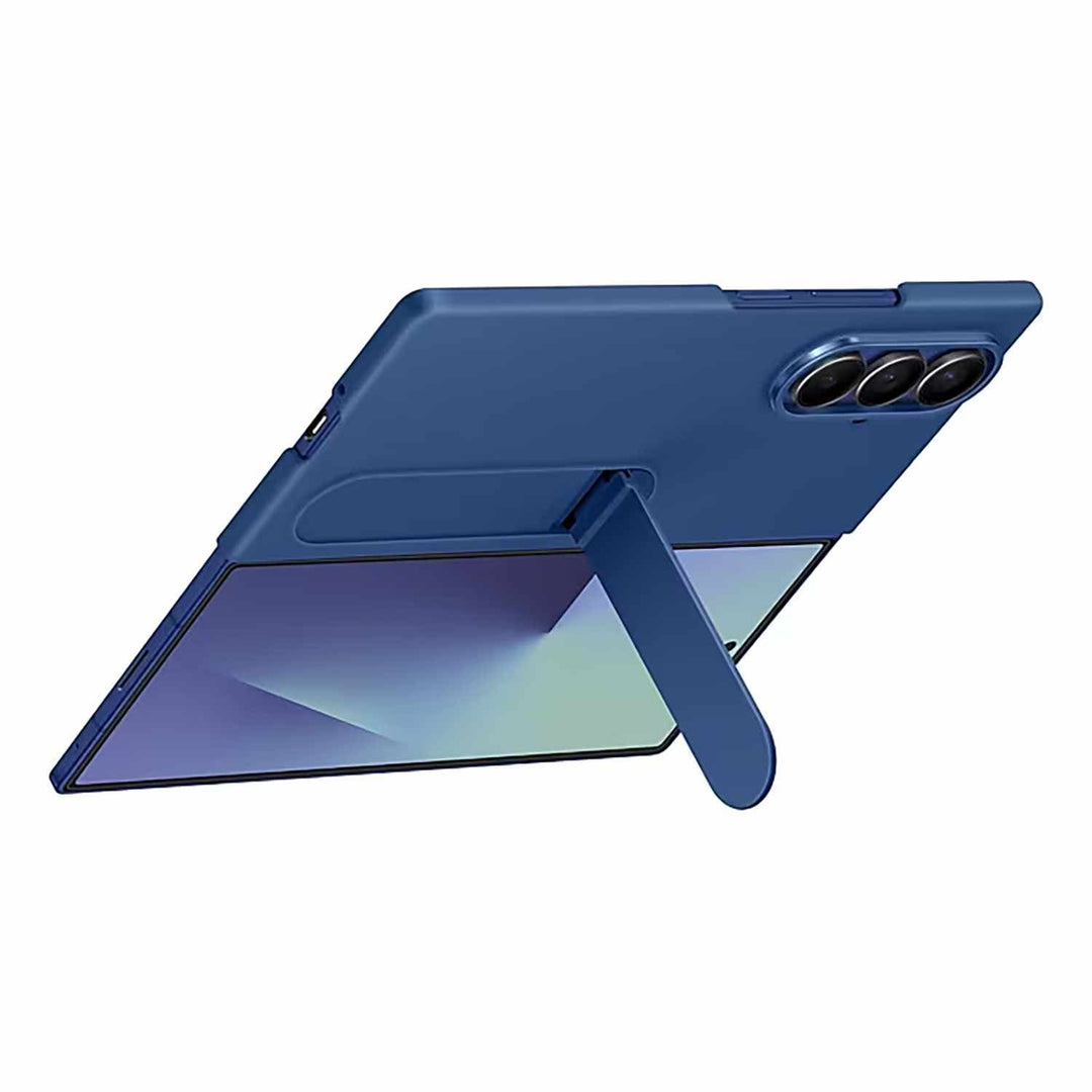 Samsung | Silicone Standing Grip Case for Samsung Galaxy Z Fold 7 - Blue | EFMF966CNEGCA