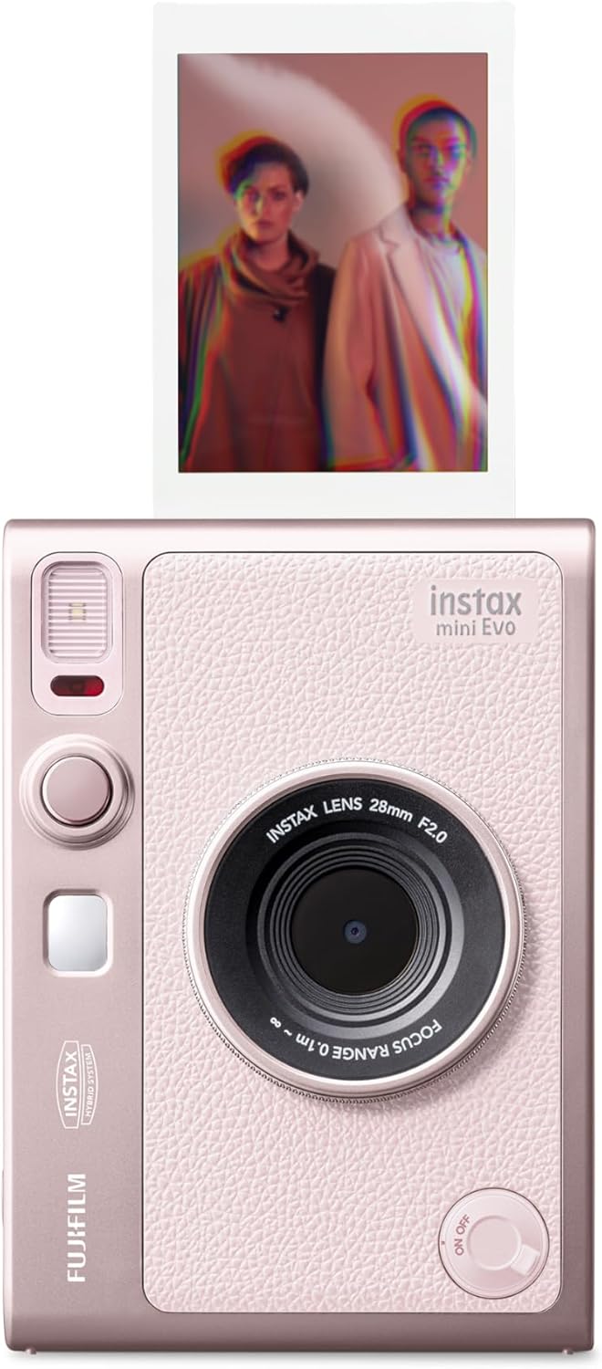 Fujifilm | Instax mini Evo Instant Camera - Gentle Rose | 600024654