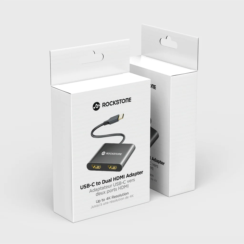 Rockstone | Type -C to Dual HDMI Converter | R1320-05
